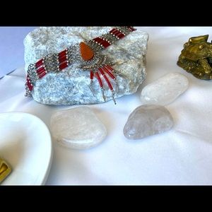 Jasper stone necklace to align chakras